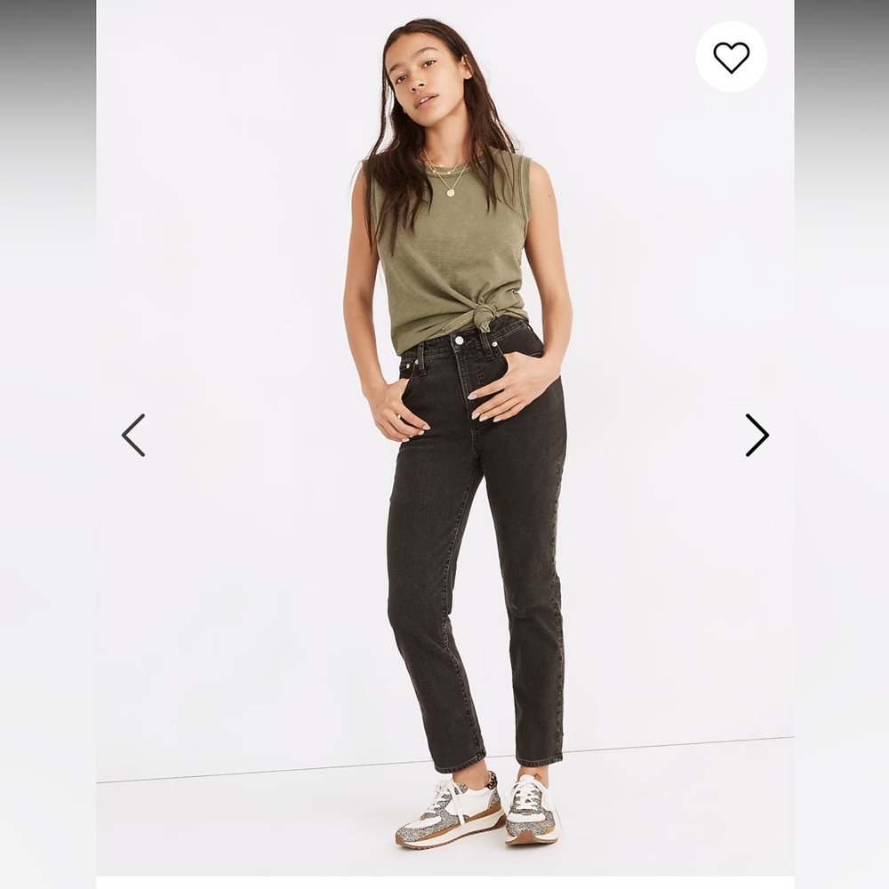 Madewell Curvy Perfect Vintage Jean in Lunar Wash